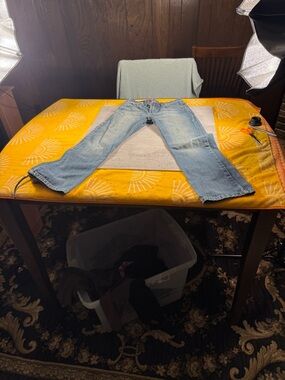 Men's Light Blue Denim Jeans - Classic Straight Fit